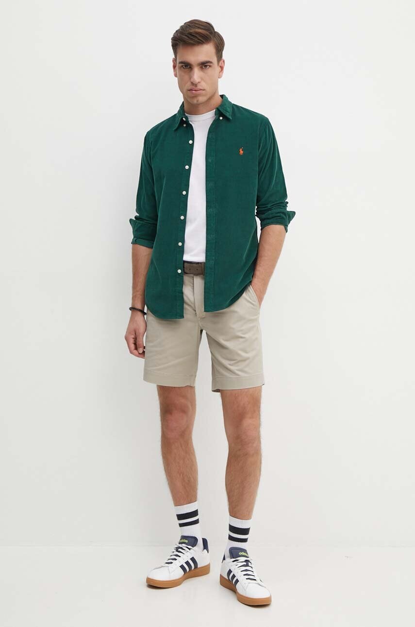 Шорти Polo Ralph Lauren чоловічі колір бежевий