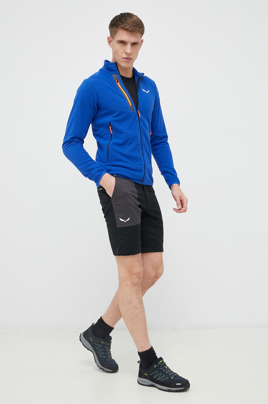 Шорти outdoor Salewa Lavaredo колір чорний