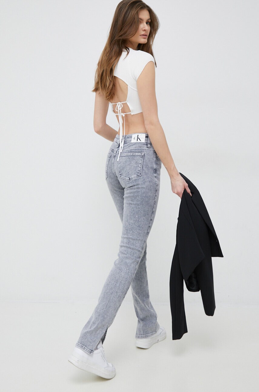 Топ Calvin Klein Jeans жіночий колір білий