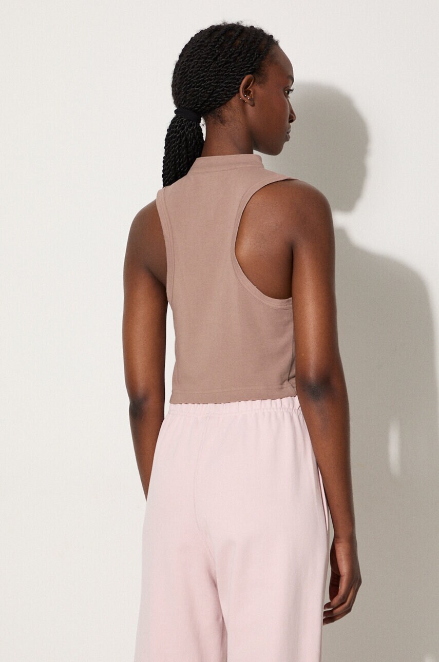 Топ Reebok Classic Classics Wde Jersey Tank жіночий колір бежевий півгольф HS0399-beige