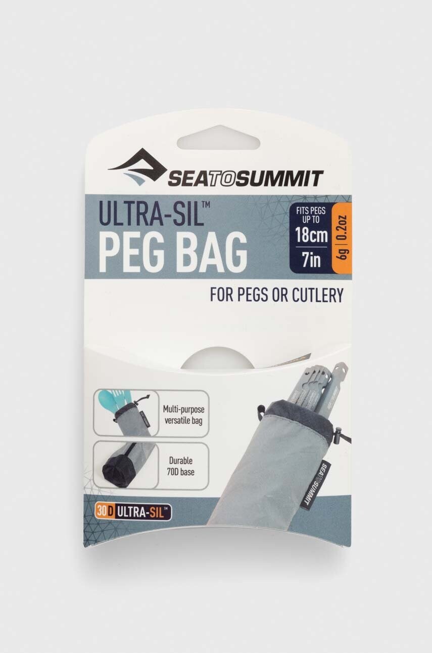 Чохол для обладнання Sea To Summit Ultra-Sil Peg and Utensil Bag колір сірий ABAG