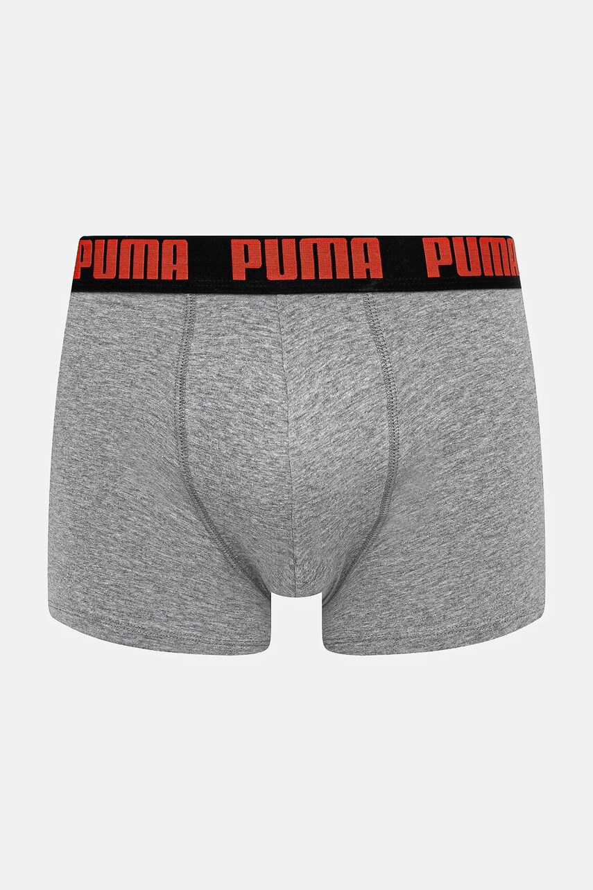 Боксери Puma 2-pack чоловічі колір сірий 938320