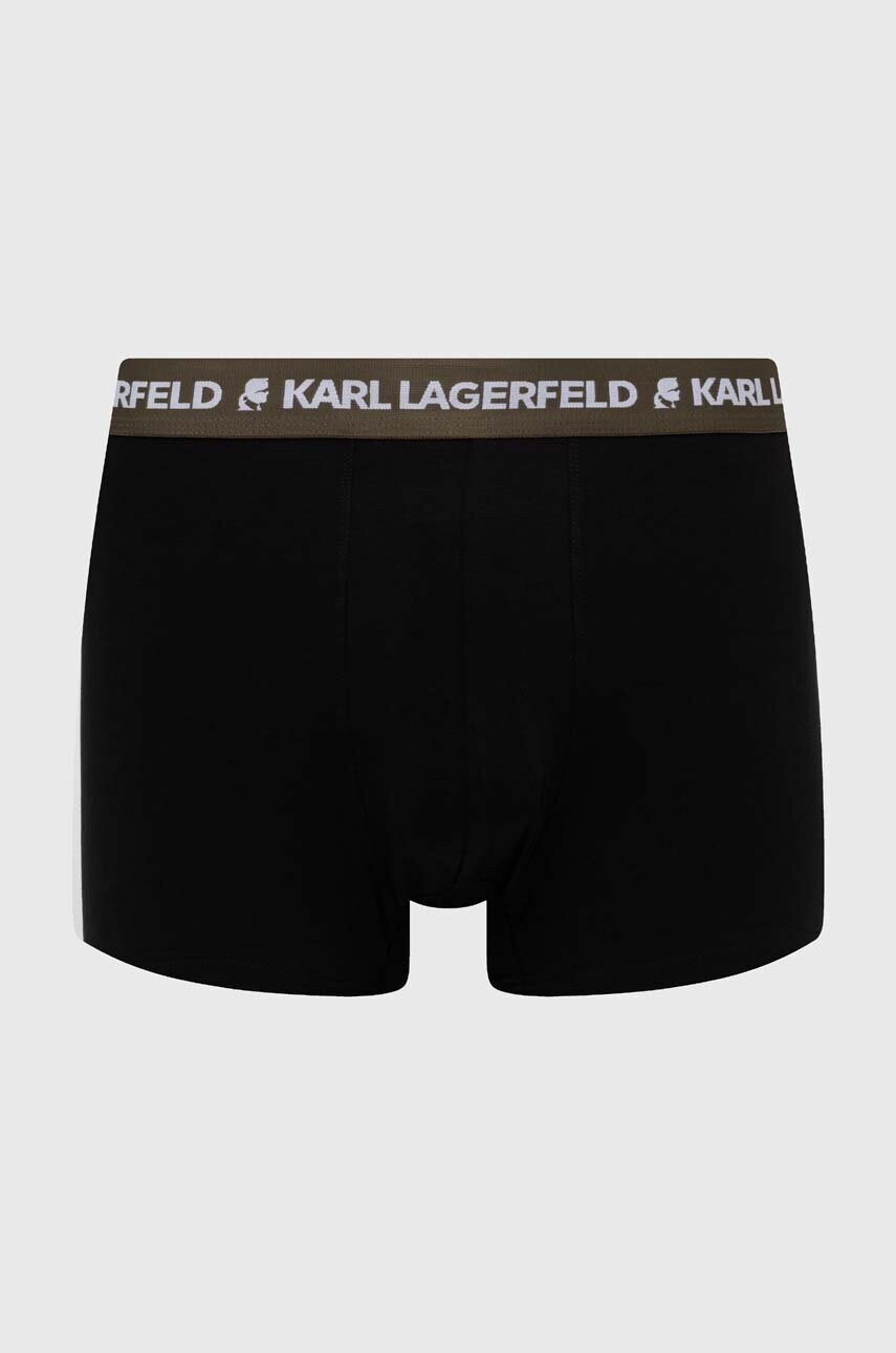 Боксери Karl Lagerfeld 3-pack чоловічі колір чорний