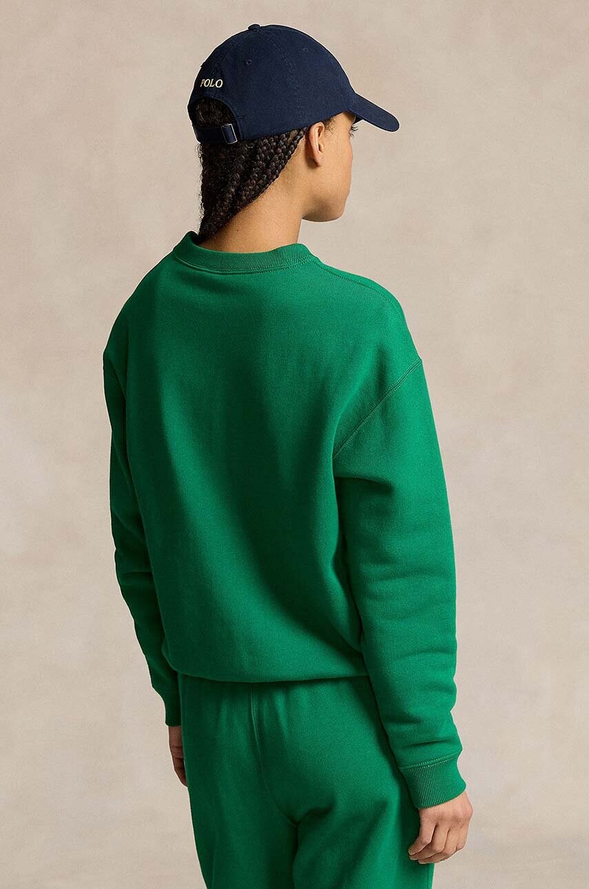 Кофта Polo Ralph Lauren жіноча колір зелений однотонна