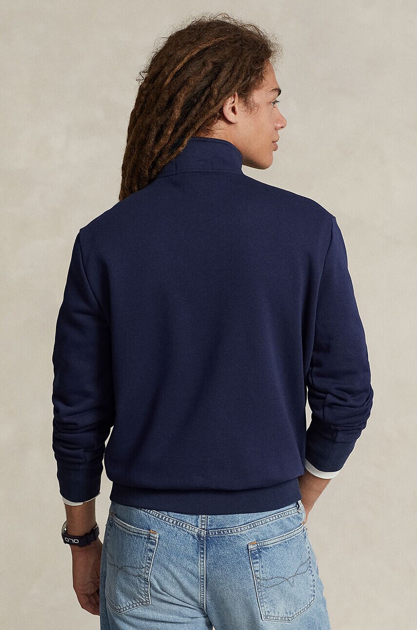Кофта Polo Ralph Lauren чоловіча колір синій з принтом
