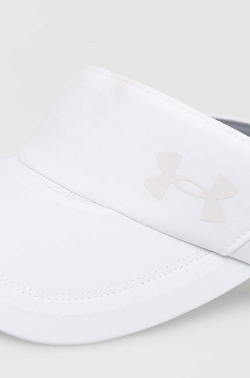 Козирок від сонця Under Armour Isochill Launch колір білий однотонна