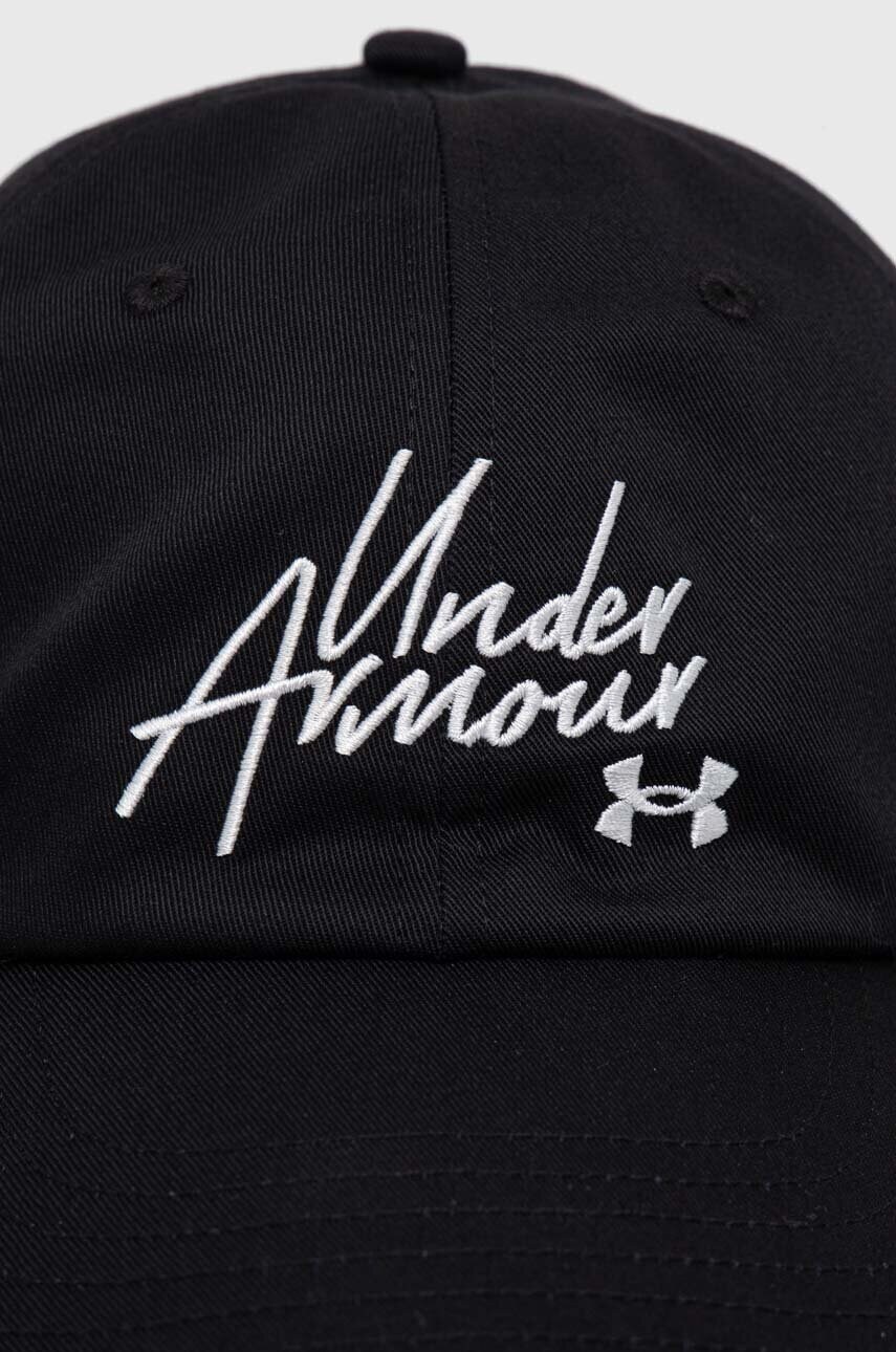 Кепка Under Armour Favorites колір чорний з аплікацією 1369790