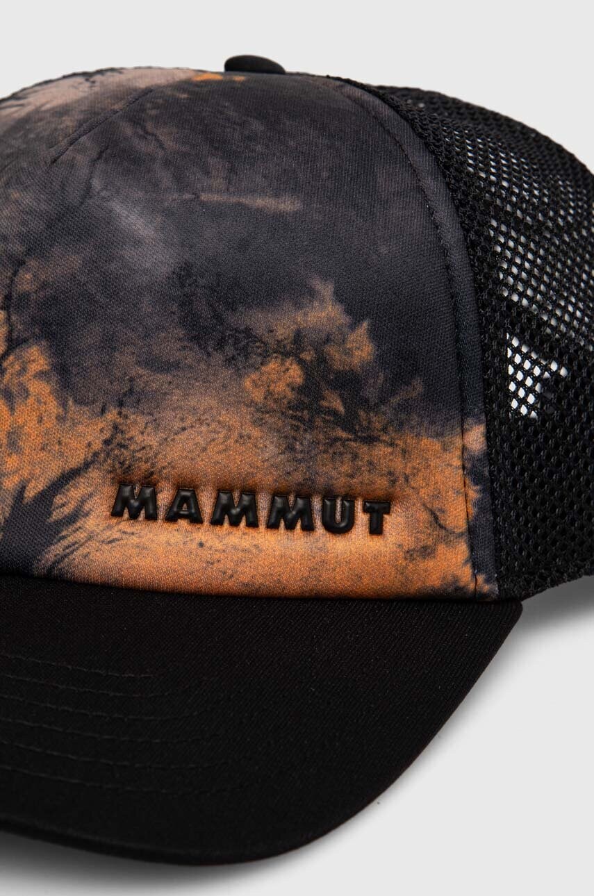 Кепка Mammut Crag Cap Sender колір чорний візерунок