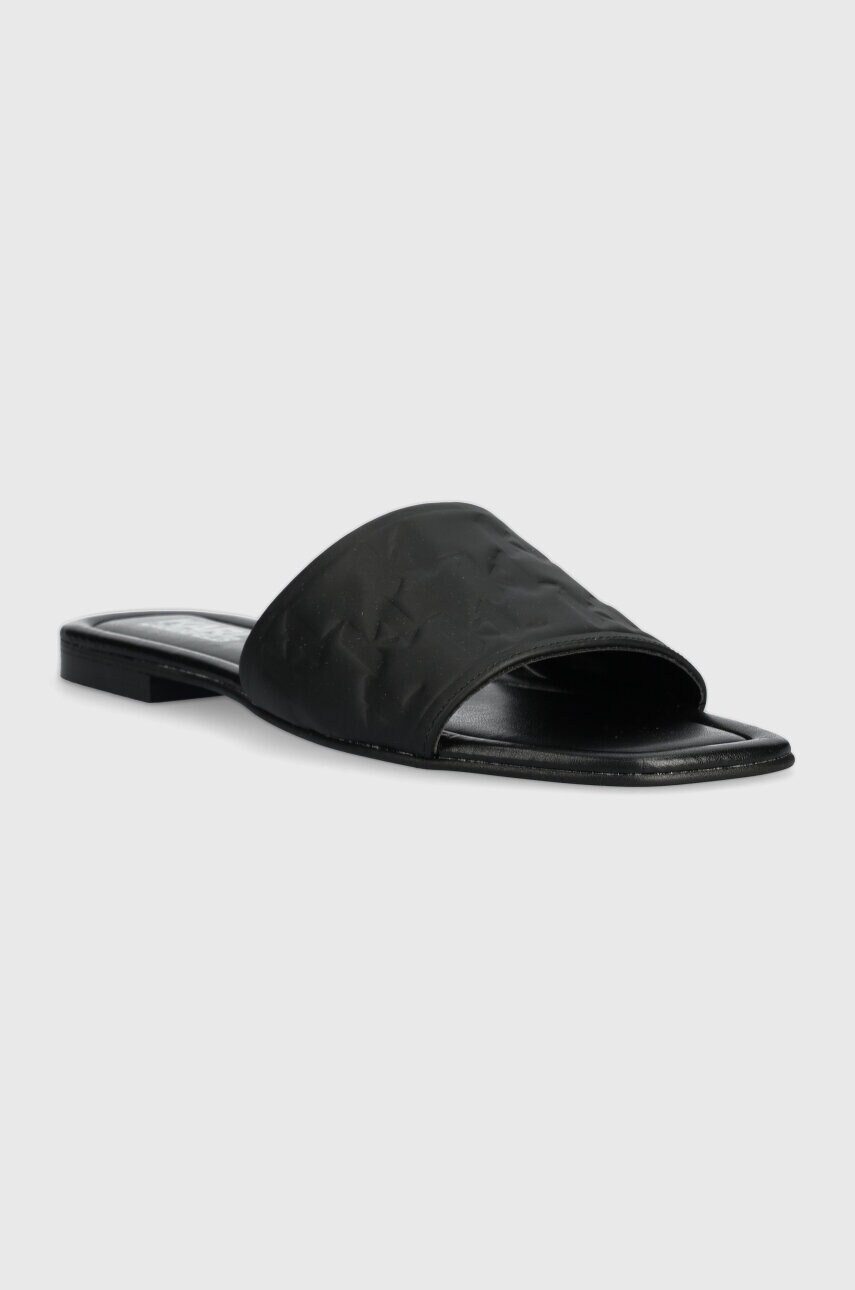 Шльопанці Karl Lagerfeld BRIO жіночі колір чорний KL85400