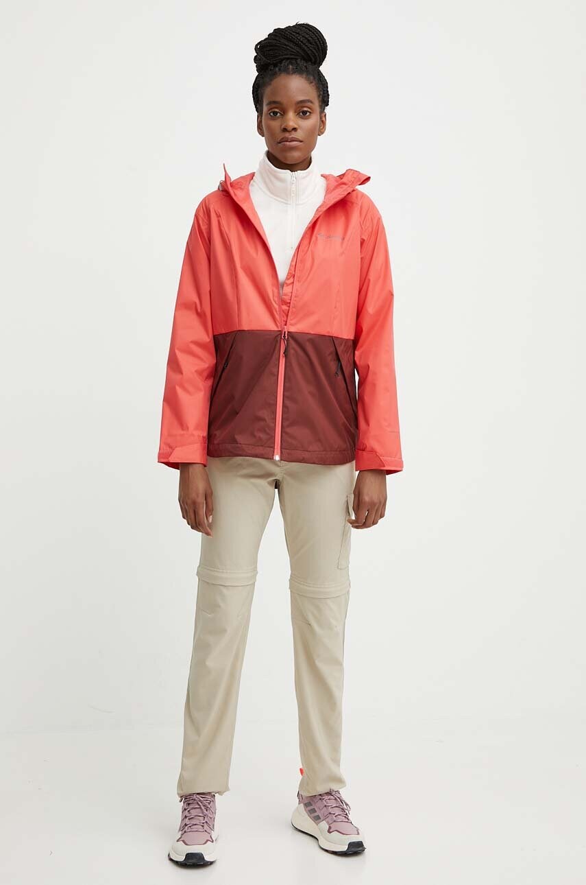 Куртка outdoor Columbia Inner Limits III колір червоний