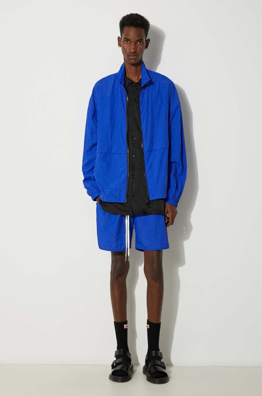 Куртка MKI MIYUKI ZOKU Crinkle Nyon Track Jacket чоловіча перехідна CRINKLE.NYON.TRACK.JACK