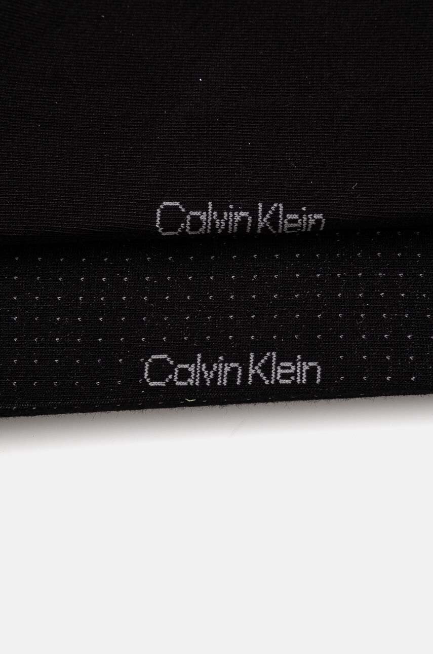 Шкарпетки Calvin Klein 2-pack чоловічі колір чорний 701229435