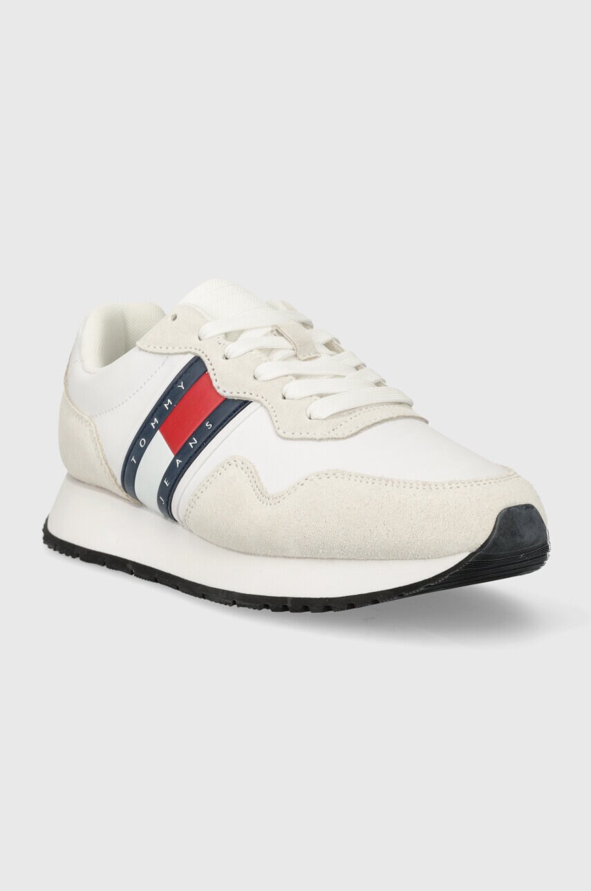 Кросівки Tommy Jeans TJW EVA RUNNER MAT MIX ESS колір білий EN0EN02510