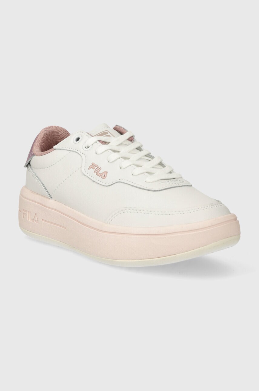 Шкіряні кросівки Fila PREMIUM колір рожевий