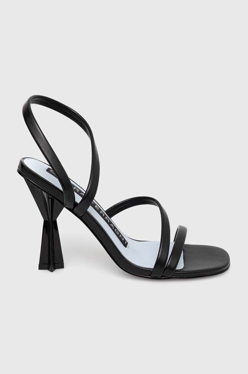 Сандалі Chiara Ferragni Slim Andromeda колір чорний CF3341_001