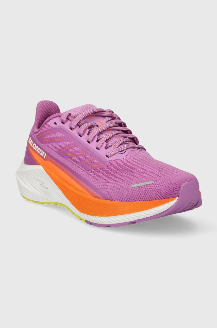 Бігові кросівки Salomon Aero Blaze 2 колір фіолетовий