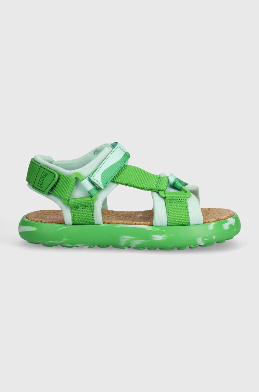Сандалі Camper Pelotas Flota Sandal жіночі колір зелений K201618.005