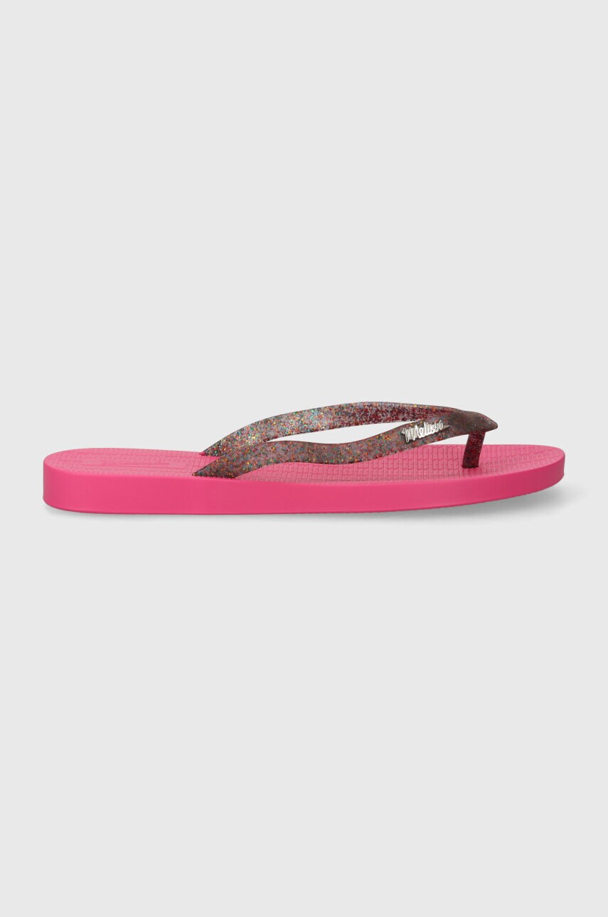В'єтнамки Melissa MELISSA SUN VENICE AD жіночі колір рожевий на плоскому ходу M.33493.54085