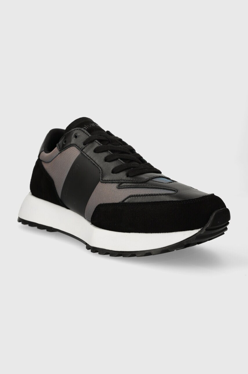 Кросівки Calvin Klein LOW TOP LACE UP PET колір чорний HM0HM01346