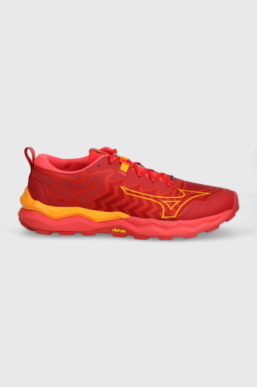 Бігові кросівки Mizuno Wave Daichi 8 GTX колір червоний J1GJ2456
