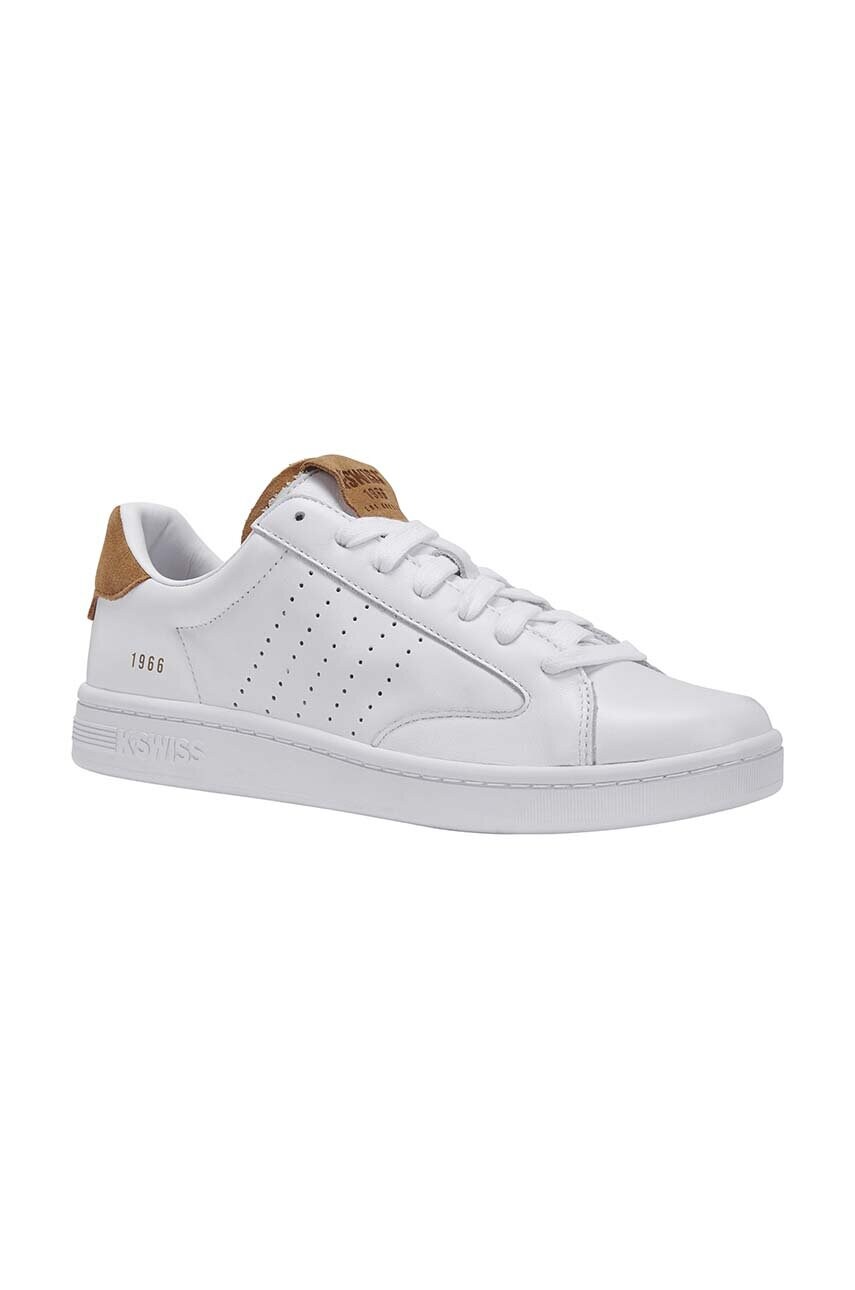 Шкіряні кросівки K-Swiss LOZAN KLUB LTH колір білий