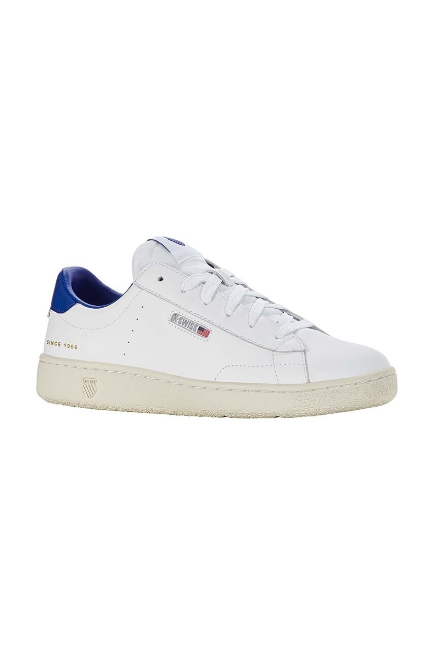 Шкіряні кросівки K-Swiss SLAMMKLUB CC колір білий