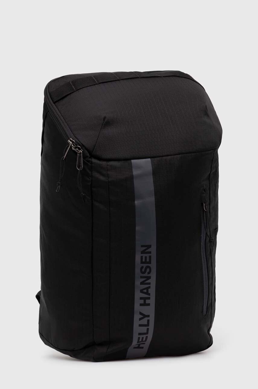 Рюкзак Helly Hansen Spruce 25L жіночий колір чорний великий з принтом 67540