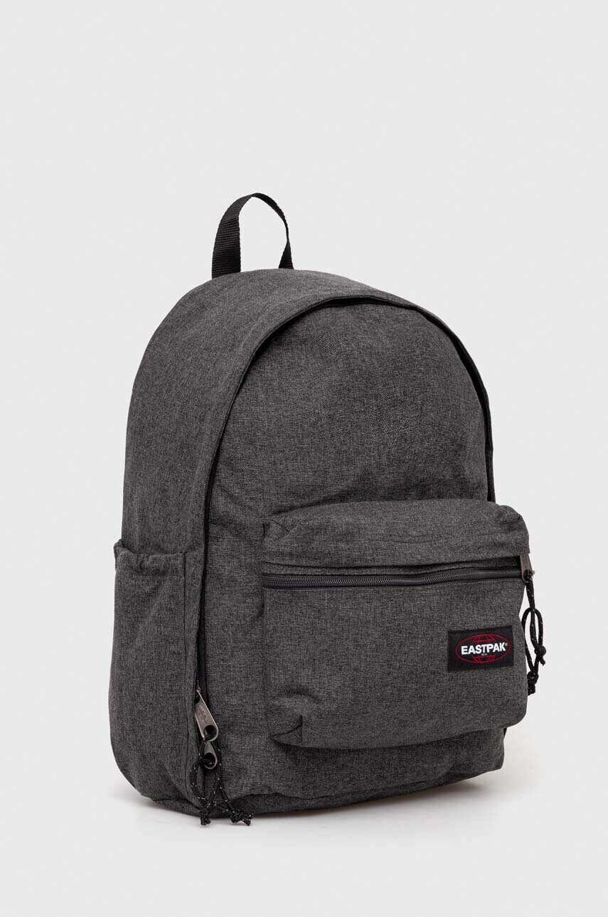 Рюкзак Eastpak колір сірий великий з аплікацією
