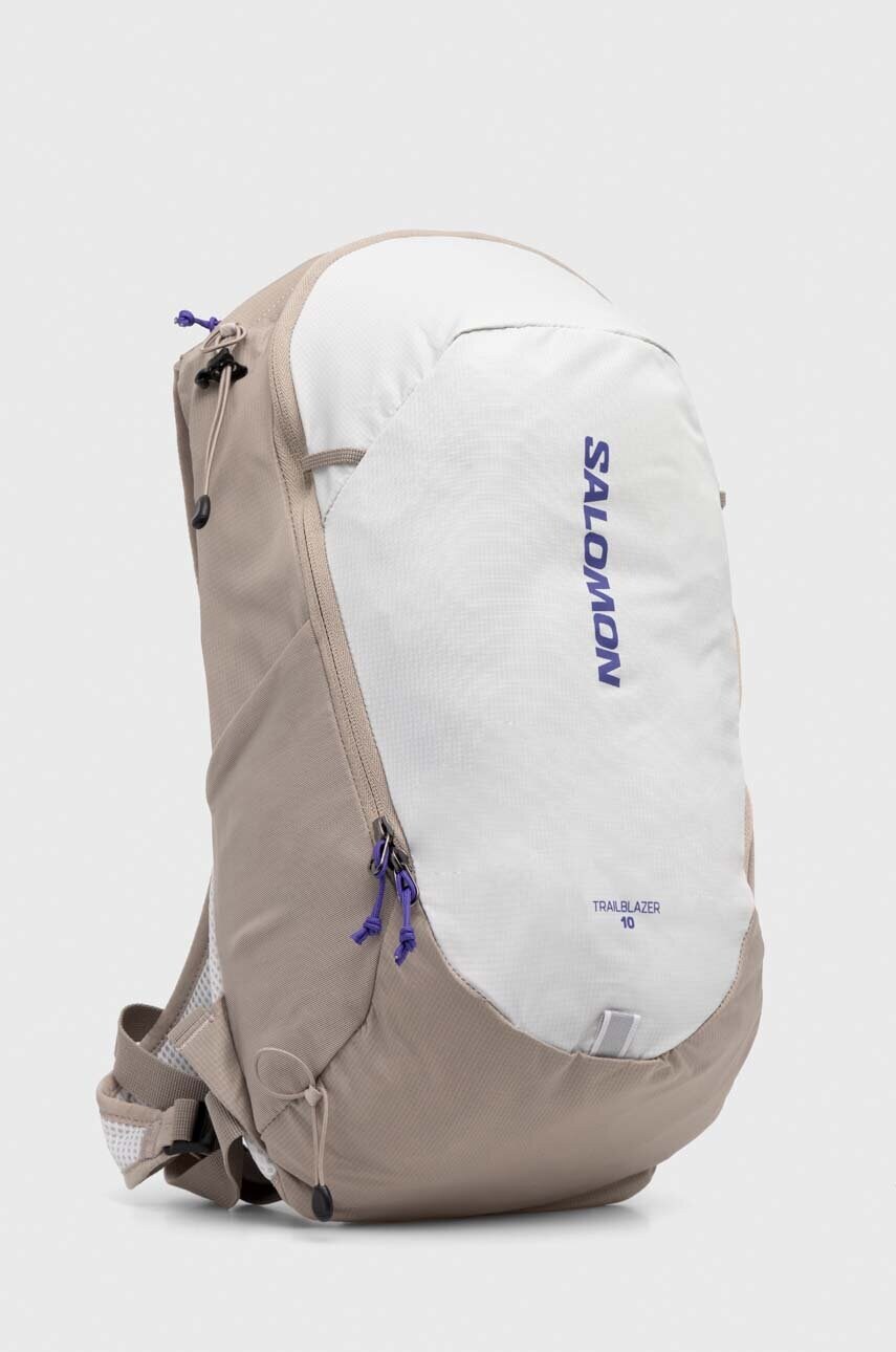 Рюкзак Salomon Trailblazer 10 колір сірий великий з принтом