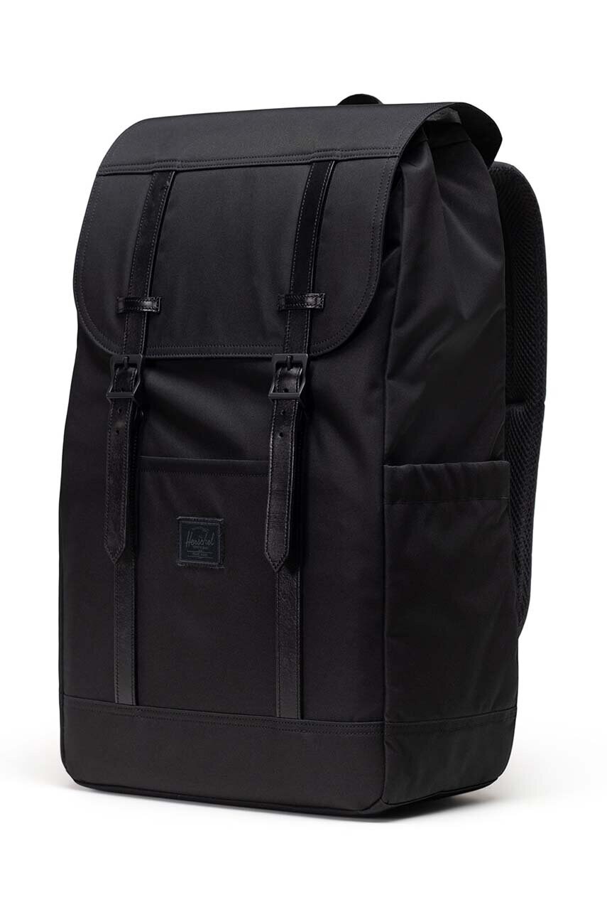 Рюкзак Herschel Herschel Retreat колір чорний великий однотонний