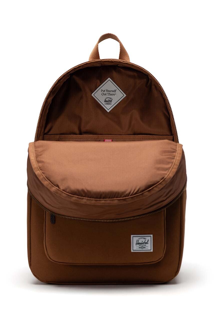 Рюкзак Herschel Settlement Backpack колір сірий великий однотонний