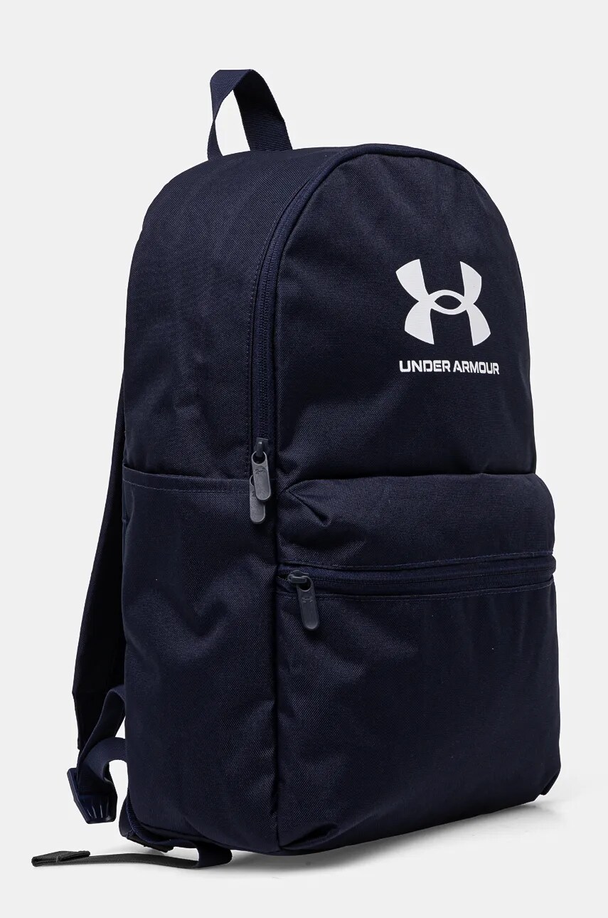 Рюкзак Under Armour колір синій великий з принтом