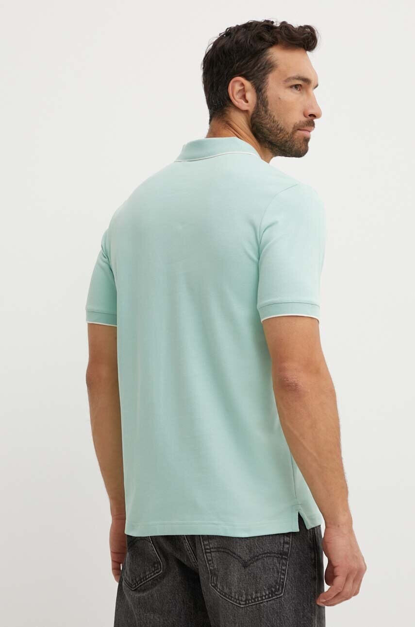 Поло Calvin Klein чоловіче колір чорний однотонне K10K112751