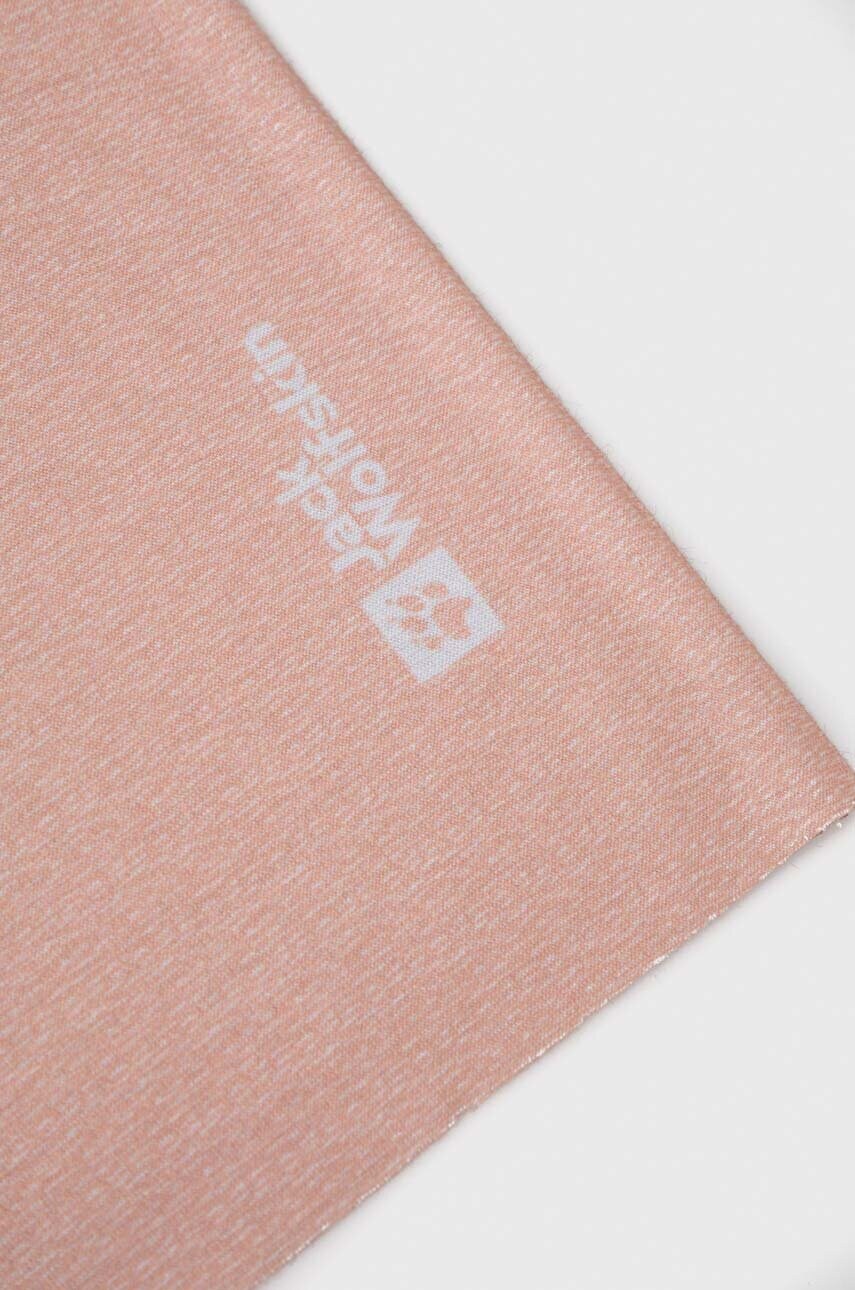Снуд Jack Wolfskin Basic колір рожевий однотонний