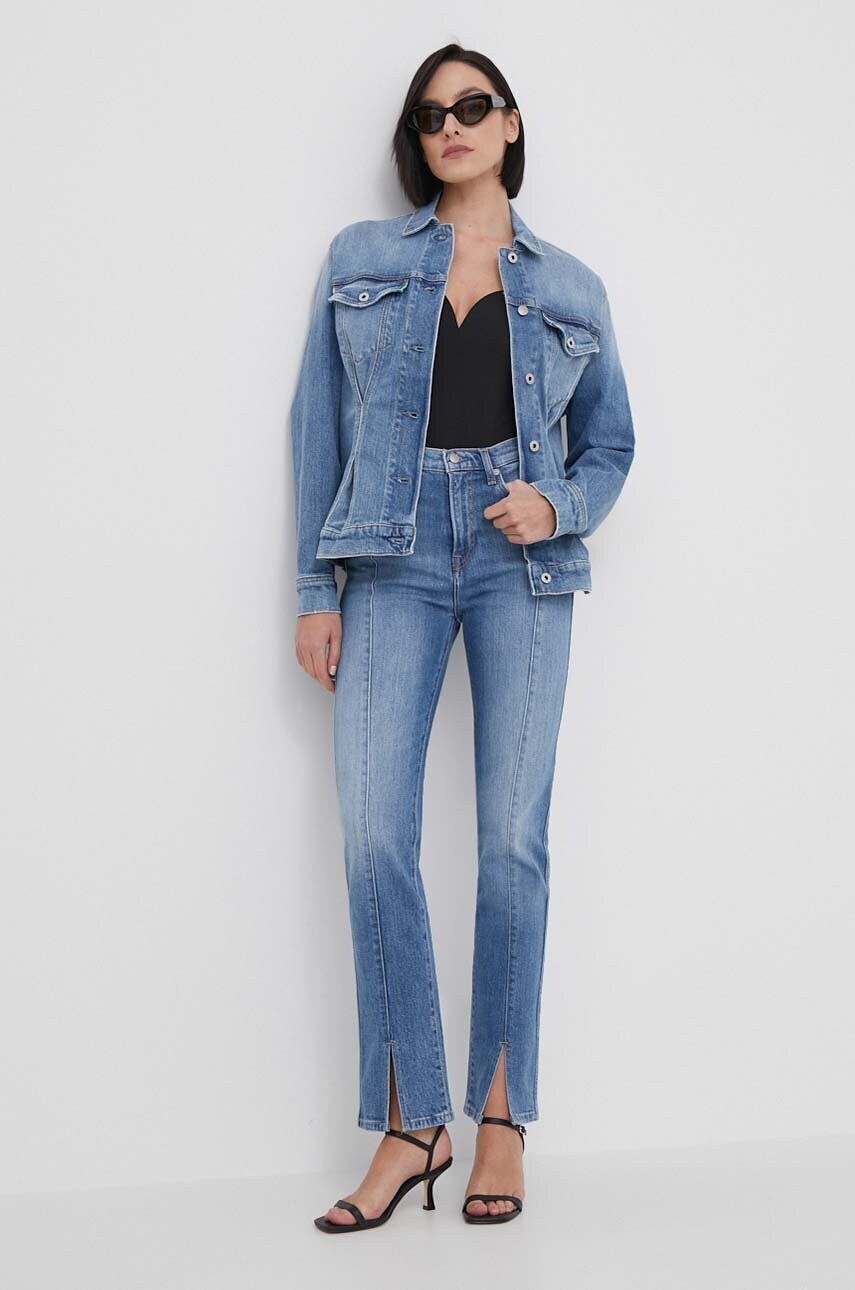 Джинси Pepe Jeans SLIM UHW SPLIT жіночі PL204686