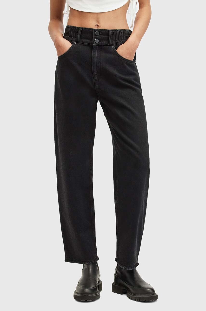 Джинси AllSaints HAILEY FRAY JEAN жіночі висока посадка W007EB
