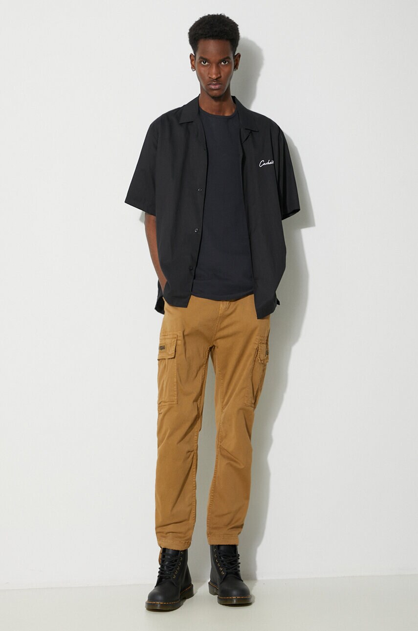 Штани Alpha Industries Squad Pant чоловічі колір бежевий прямі 188202