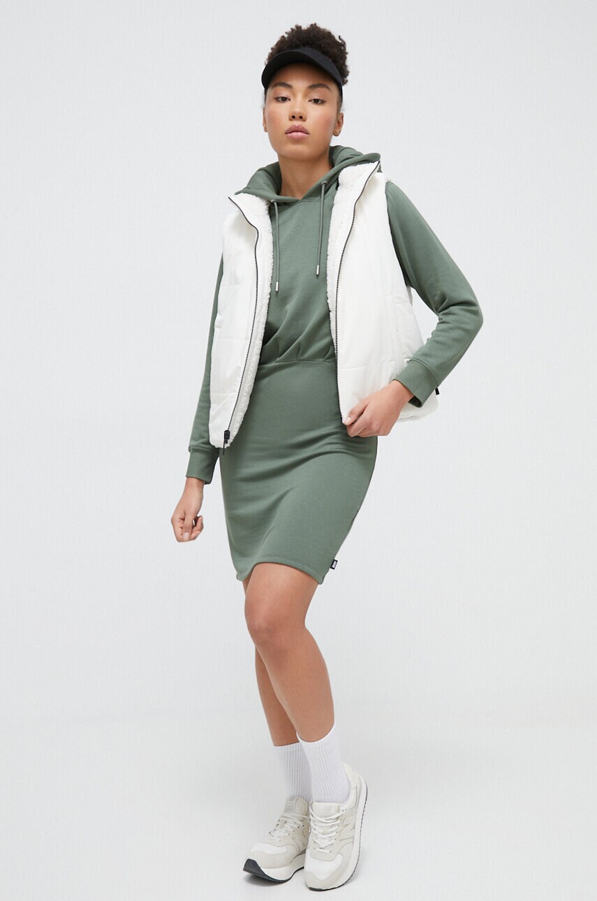 Сукня Dkny колір зелений mini пряма