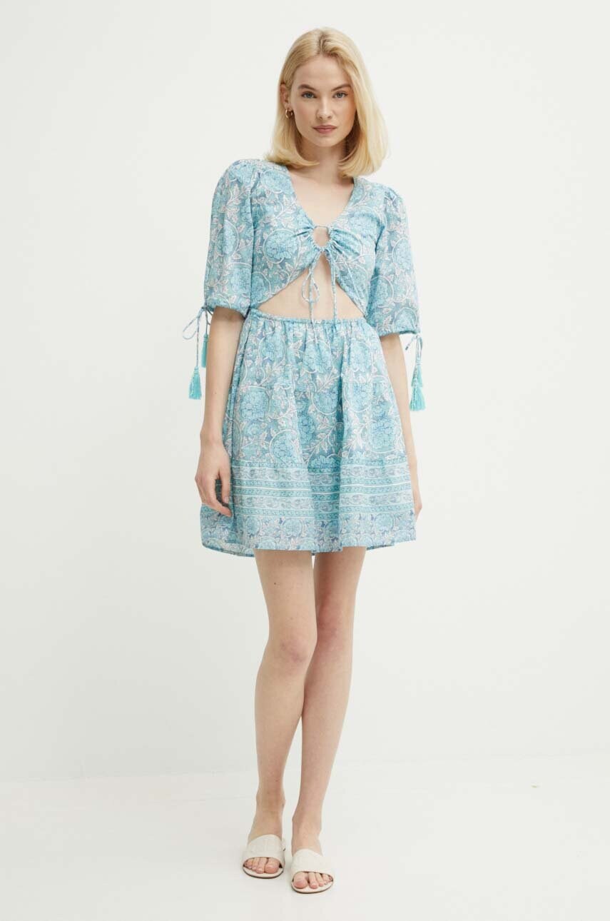 Бавовняна сукня Pepe Jeans MARGOT mini розкльошена PL953478