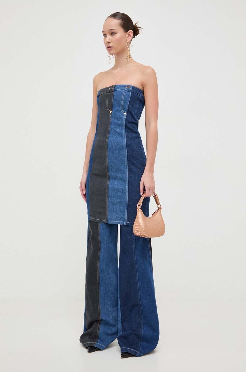 Джинсова сукня Moschino Jeans mini облягаюча