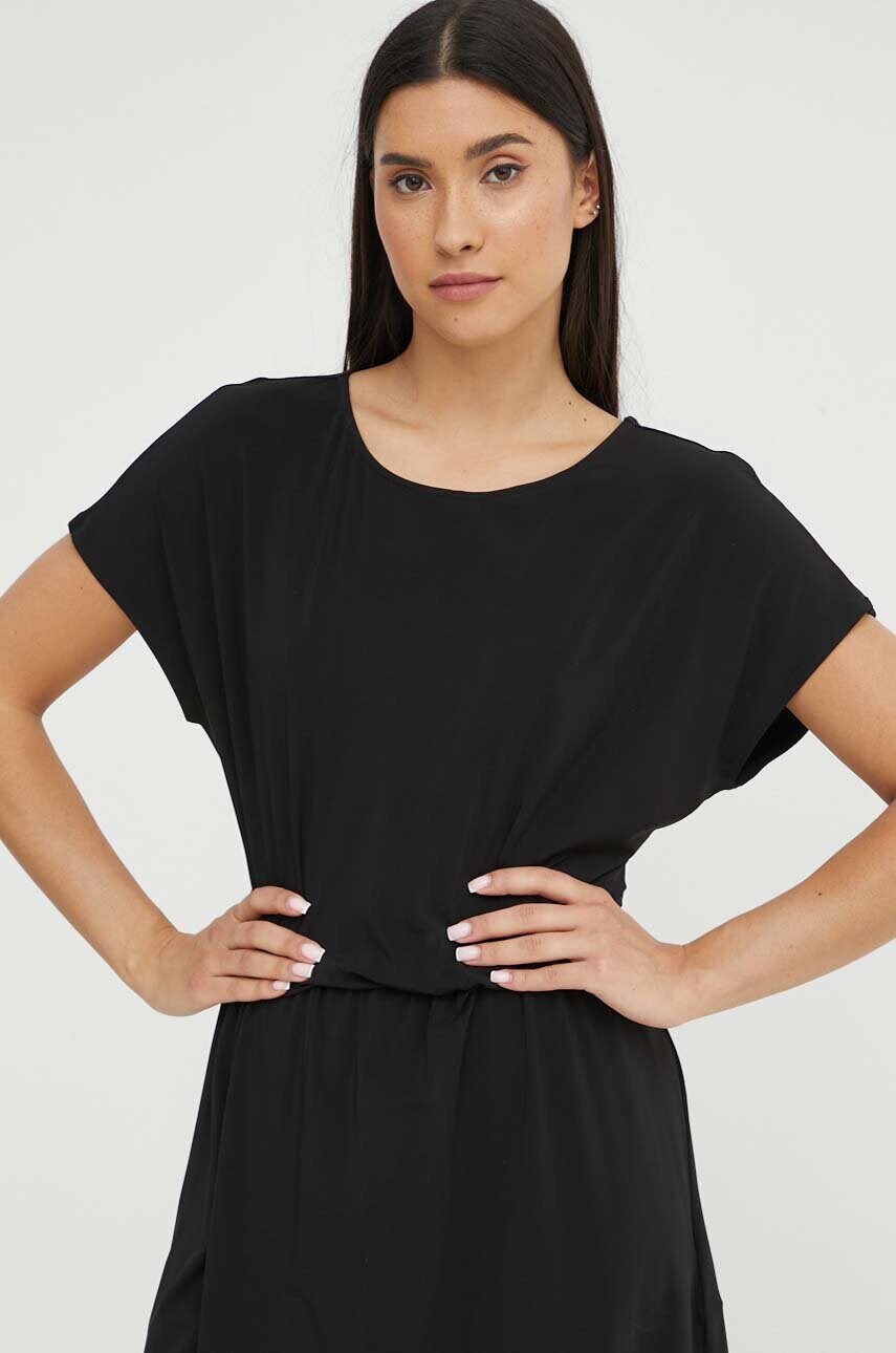 Пляжна сукня Max Mara Beachwear колір чорний 2416621019600
