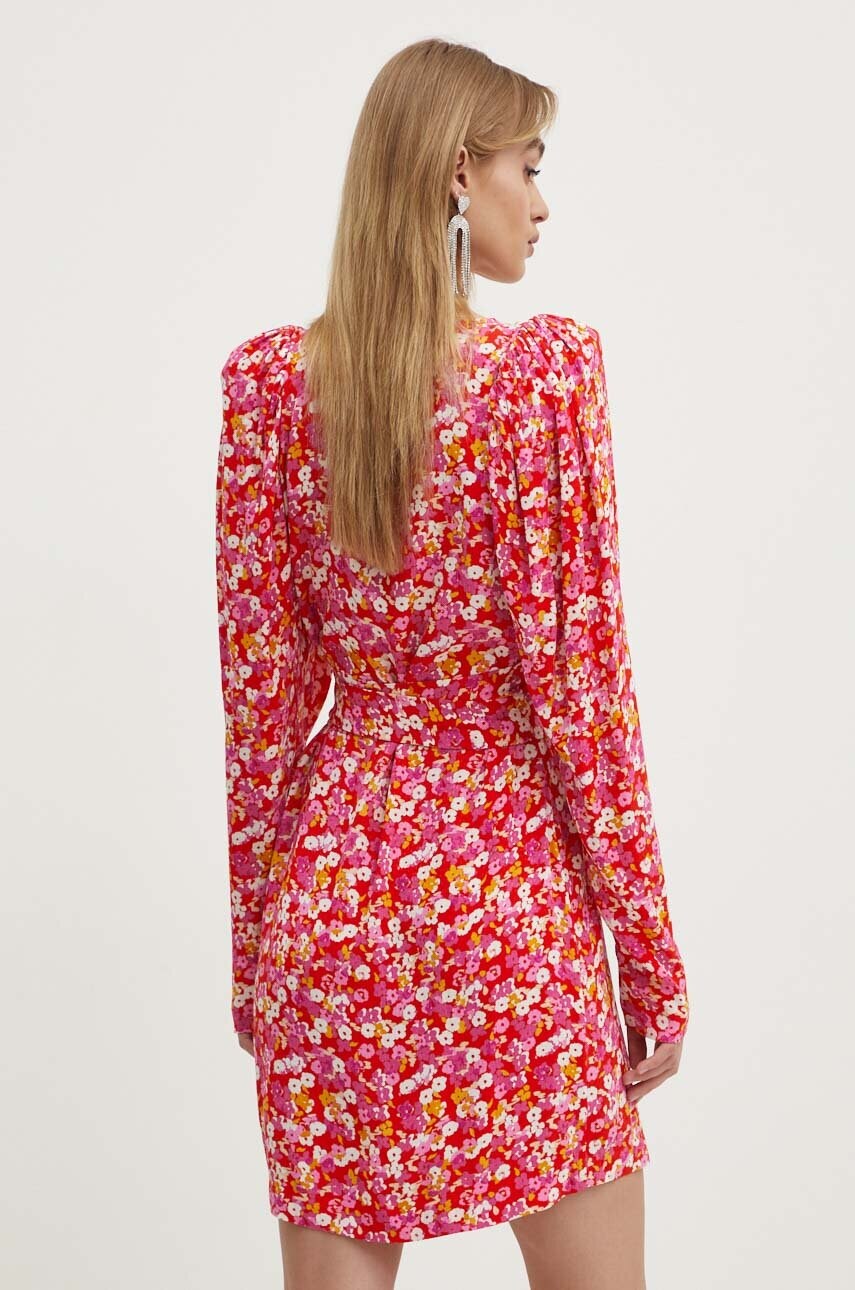Сукня Rotate JACQUARD MINI WRAP DRESS mini розкльошена 1129032989