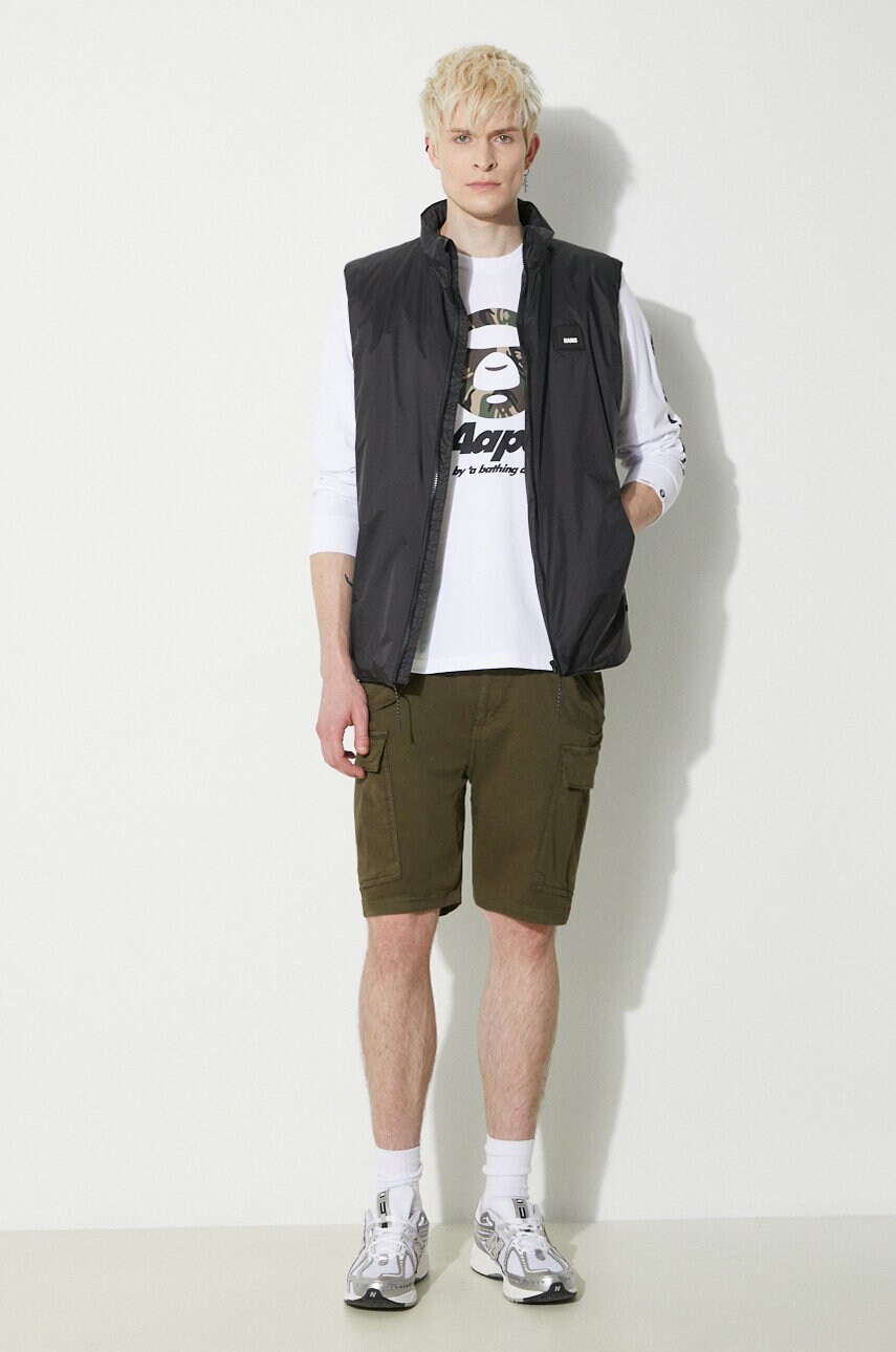 Шорти Alpha Industries Airman чоловічі колір зелений 116211
