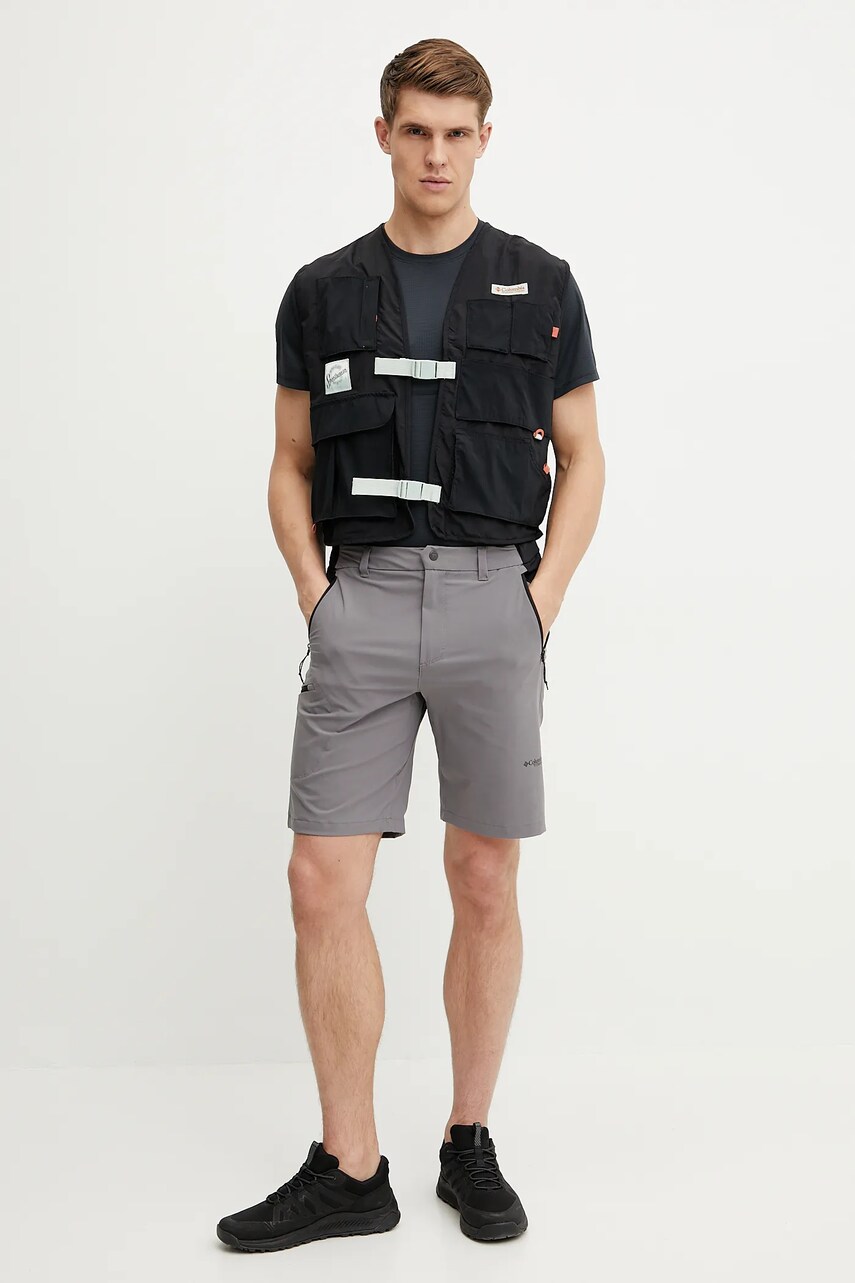 Шорти outdoor Columbia Triple Canyon Short II колір чорний 2071973