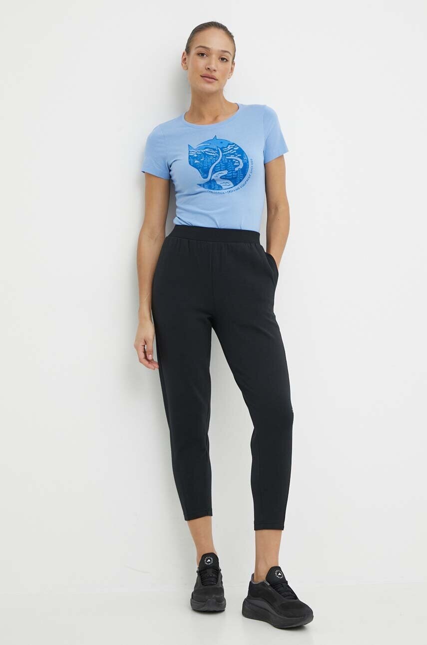 Бавовняна футболка Fjallraven Arctic Fox T-shirt жіноча  F89849