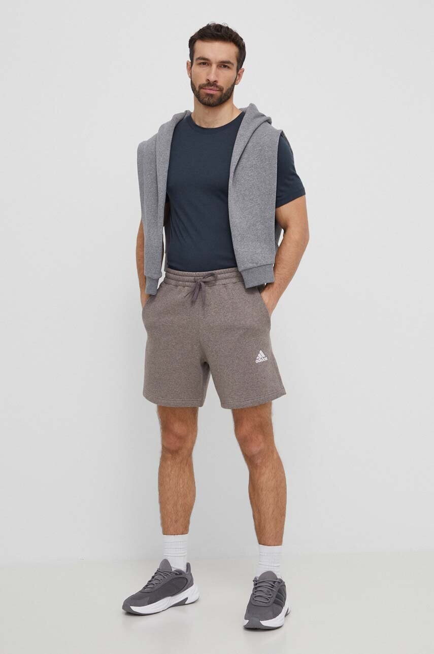 Вовняна футболка Fjallraven Abisko Wool колір синій однотонна F87193