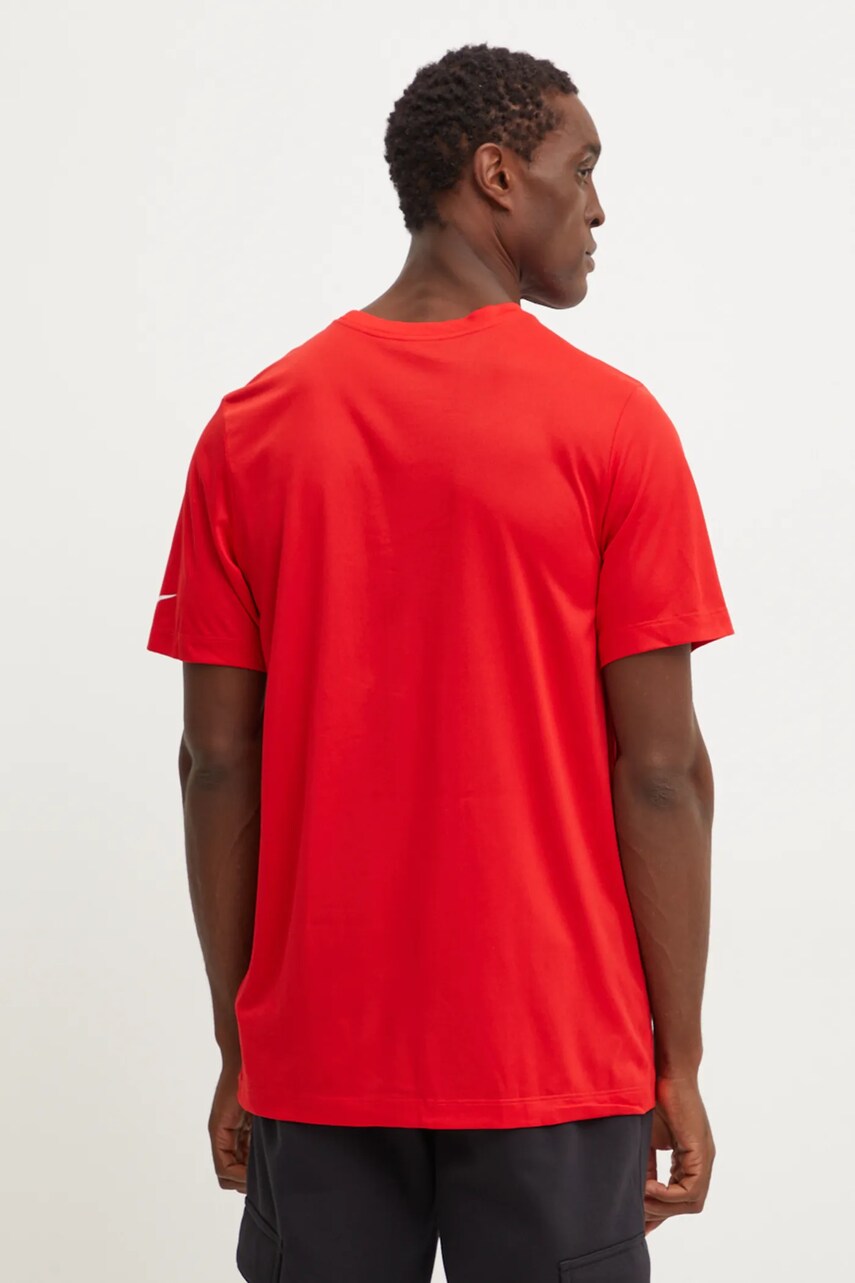 Футболка Nike Kansas City Chiefs чоловіча колір червоний з принтом NKGK-65N-7G-JKV