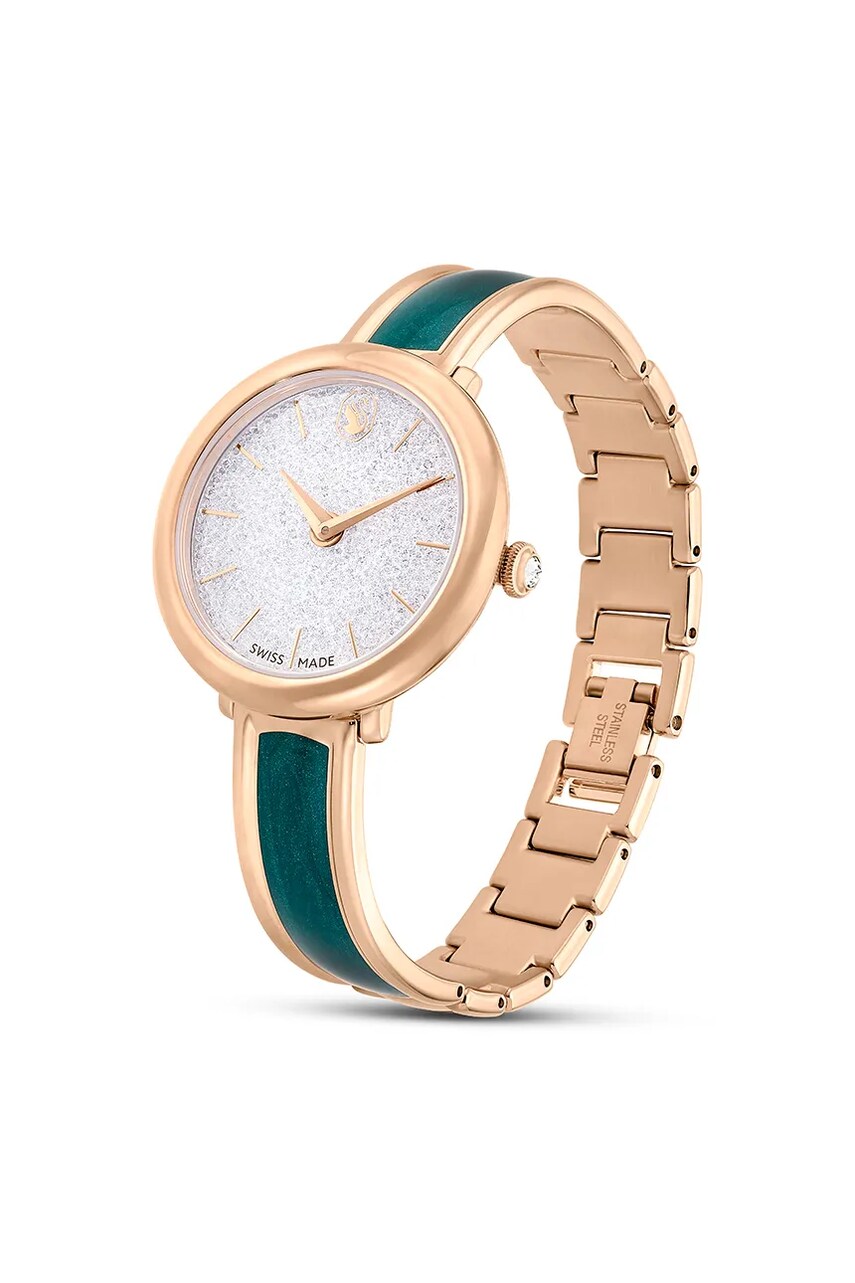 Годинник Swarovski CRYSTALLINE жіночий колір зелений 5709816