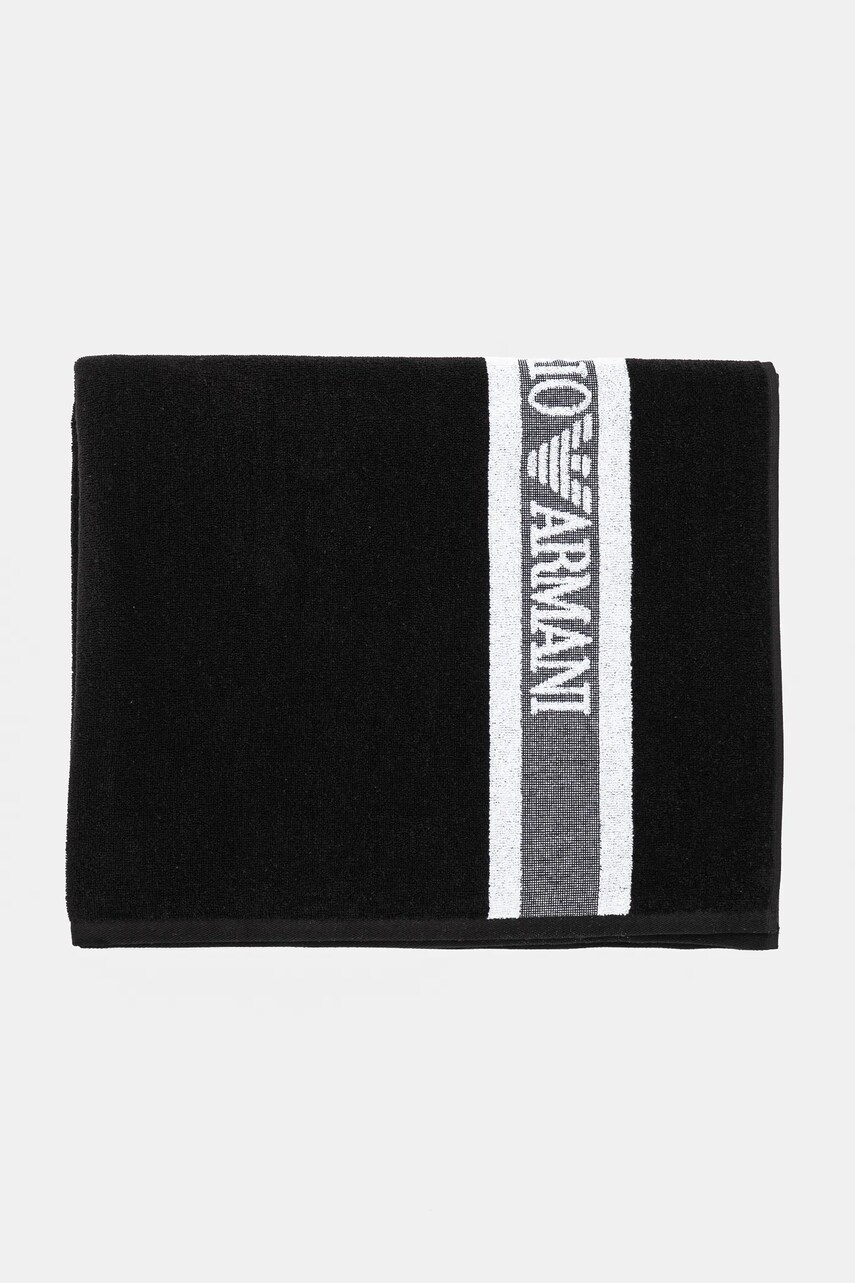 Бавовняний рушник Emporio Armani Underwear колір чорний EX000018 AF12333
