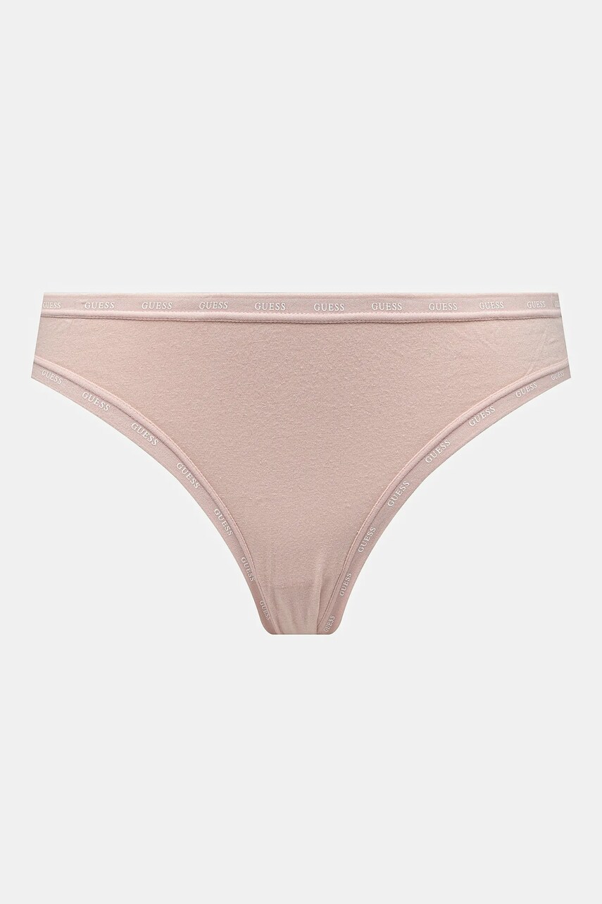 Стринги Guess 3-pack колір рожевий O5RG13 K6YW1